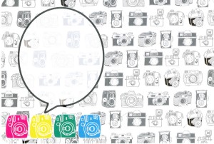 postal para fotos al instante