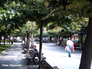 Plazuela de San Miguel. Foto Figaredo, Gijón