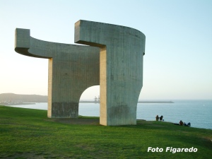 Elogio del Horizonte. Foto Figaredo, Gijón